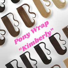 Load image into Gallery viewer, Kimberly straight pony wrap
