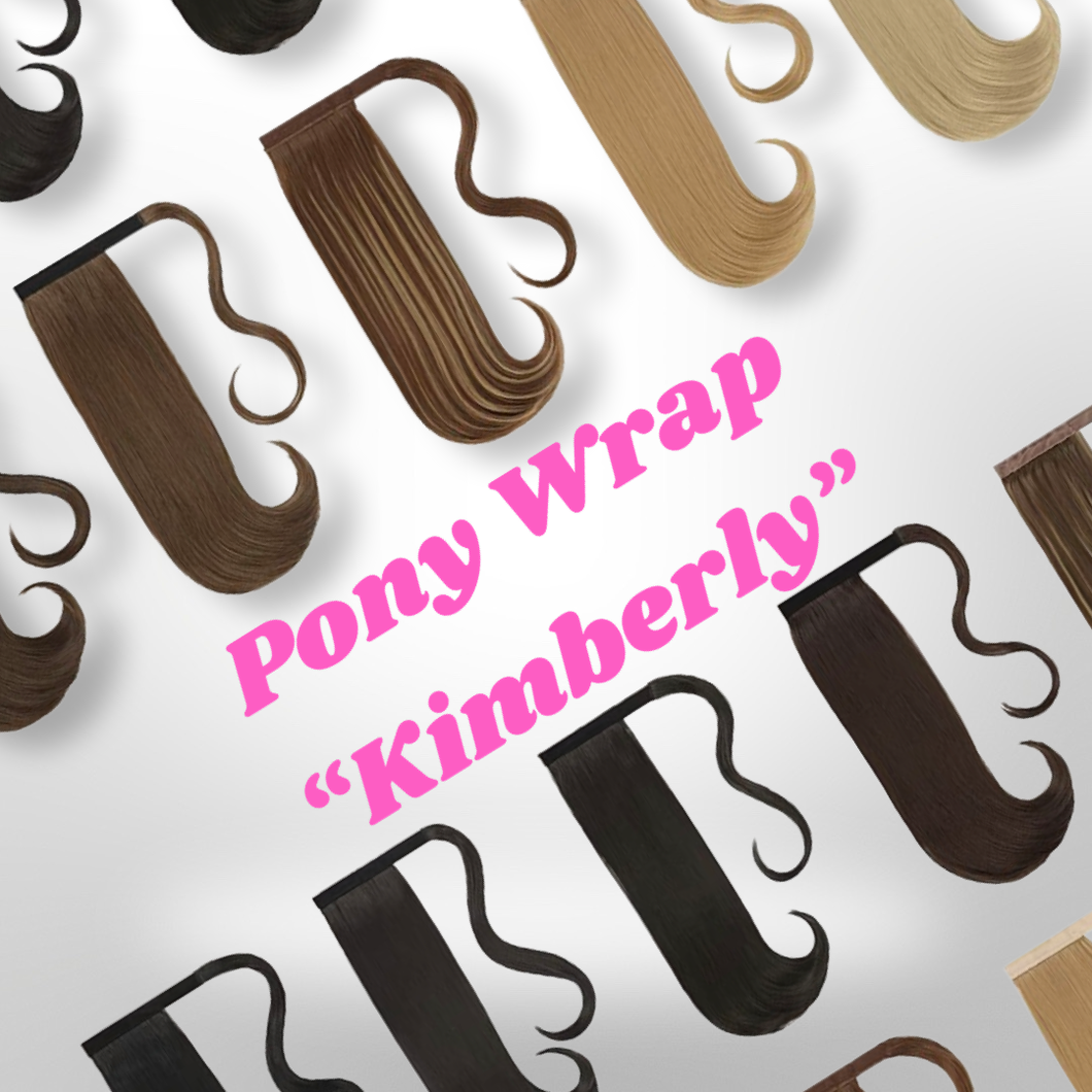 Kimberly straight pony wrap